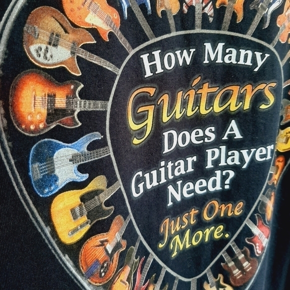 Taboo Graphic Guitar Music Tee Shirt - Picture 2 of 6